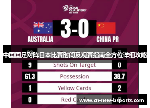 中国国足对阵日本比赛时间及观赛指南全方位详细攻略 中国国足对阵日本比赛时间及观赛指南全方位详细攻略
